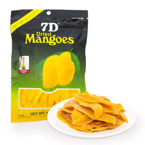 40年熱銷★菲律賓第一品牌《7D》菲律賓芒果乾(200g/包)