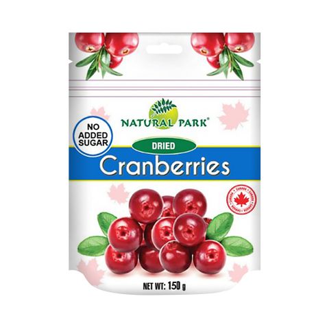NATURAL PARK 加拿大蔓越莓果乾-無加糖(150g/包)