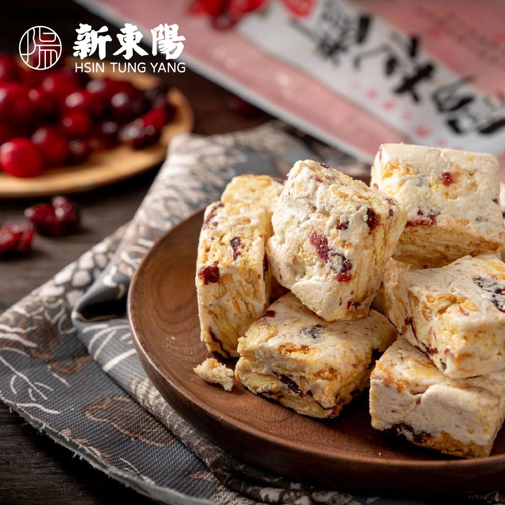 新東陽 雪花餅-蔓越莓180g