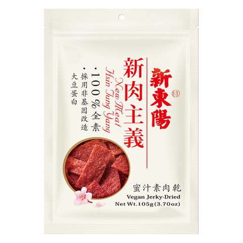 【新東陽】新肉主義蜜汁素肉乾105g