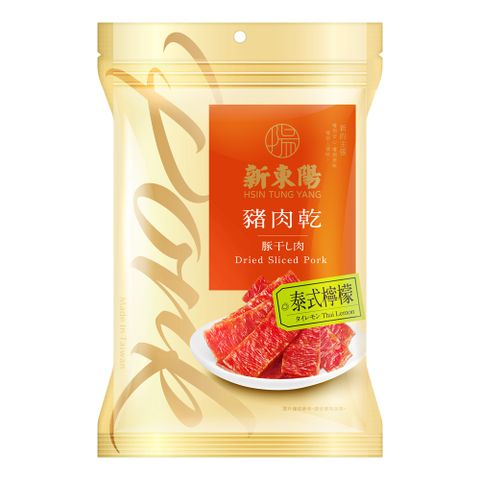 【新東陽】泰式檸檬豬肉乾210g