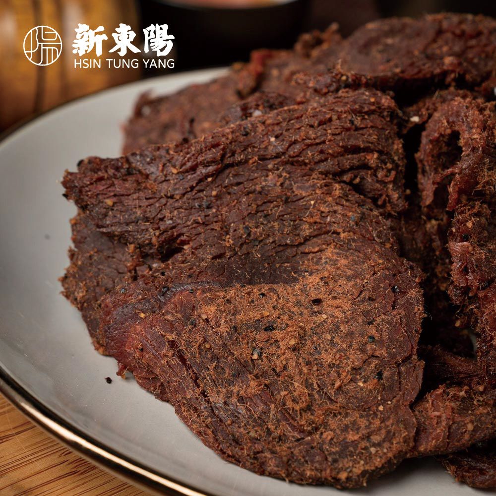 新東陽 黑胡椒牛肉乾210g