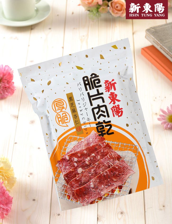 新東陽 黑芝麻杏仁厚脆片150g