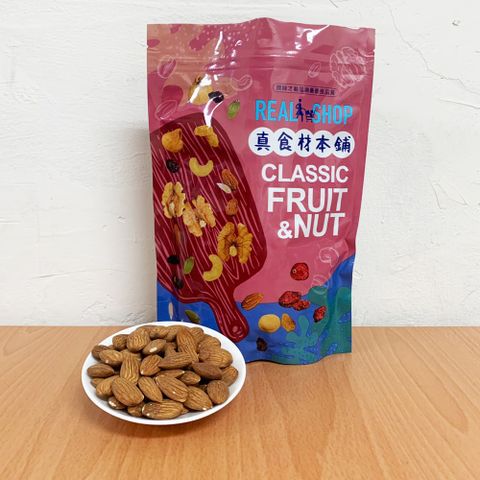 【真食材本舖・RealShop】原味烘焙杏仁果 200g±5% 6入組