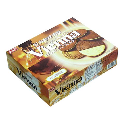 《盛香珍》法國薄酥-維也納咖啡180g/盒