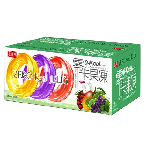 盛香珍 零卡小果凍-綜合口味(6kg/箱)