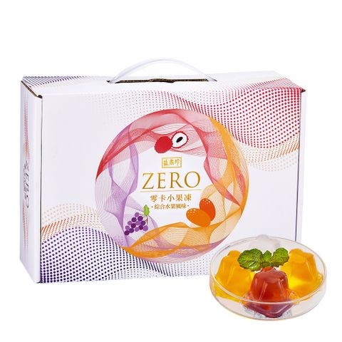 《盛香珍》零卡小果凍禮盒-綜合水果1500g/盒