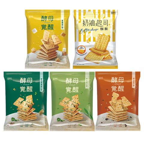 盛香珍 蘇打餅-酵母覺醒系列/包
