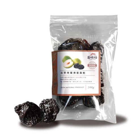 菊頌坊 古早味蜜煉蜜棗乾 4包(200g/包)