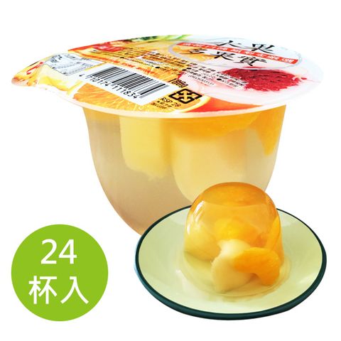 《盛香珍》綜合水果多果實果凍180gX24杯入/箱