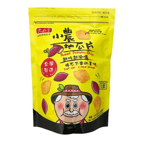 【太珍香】小農地瓜片(原味) 100g
