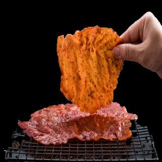 【味味屋肉乾】黑胡椒豬肉紙×5包＋招牌厚切豬肉干×5包共10包