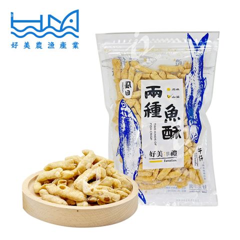 好美農漁產 兩種魚酥-150克(山葵口味)