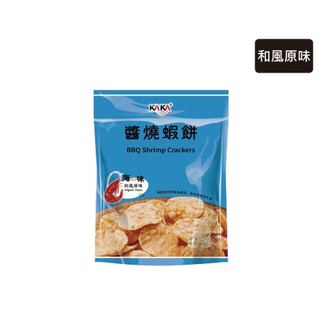 KAKA 醬燒蝦餅 40g (和風原味)