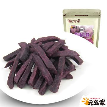 元氣家  紫地瓜脆條(100g)