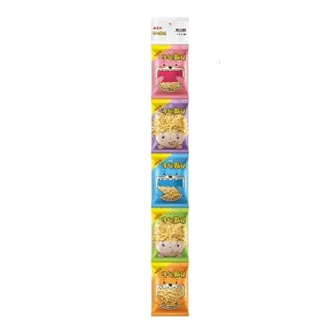 科學麵小心點兒原味(五連包)袋22g*5入(共12入/箱)