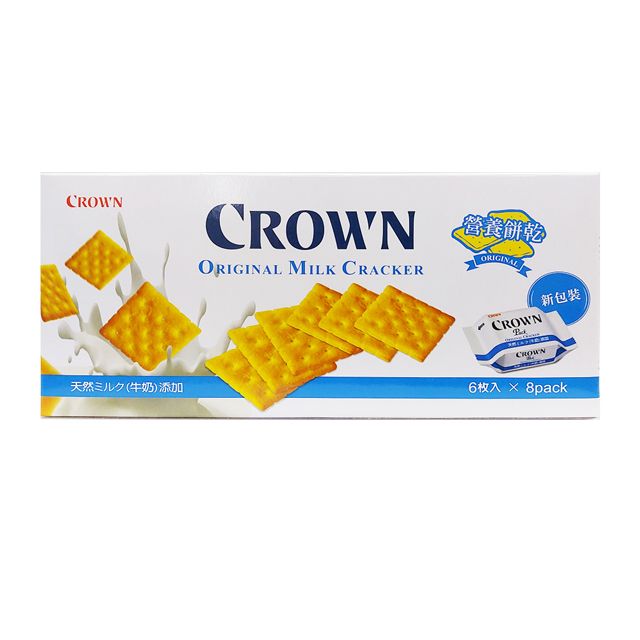 CROWN 皇冠 -原味營養餅乾(200g)