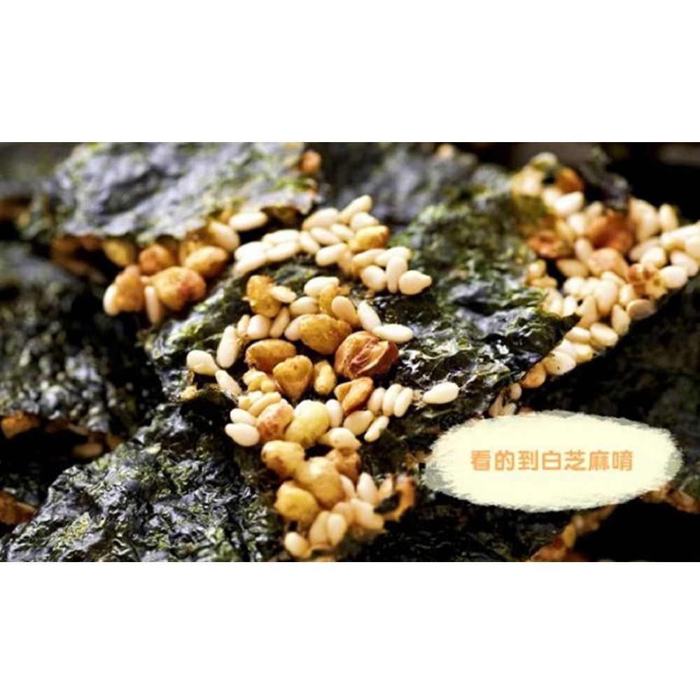 玉民 黃金蕎麥海苔薄燒 40g (芝麻)X3