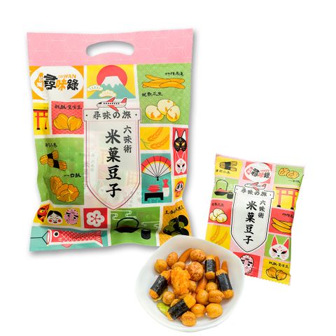 【台灣尋味錄】尋味之旅-六味術米菓豆子(150g)