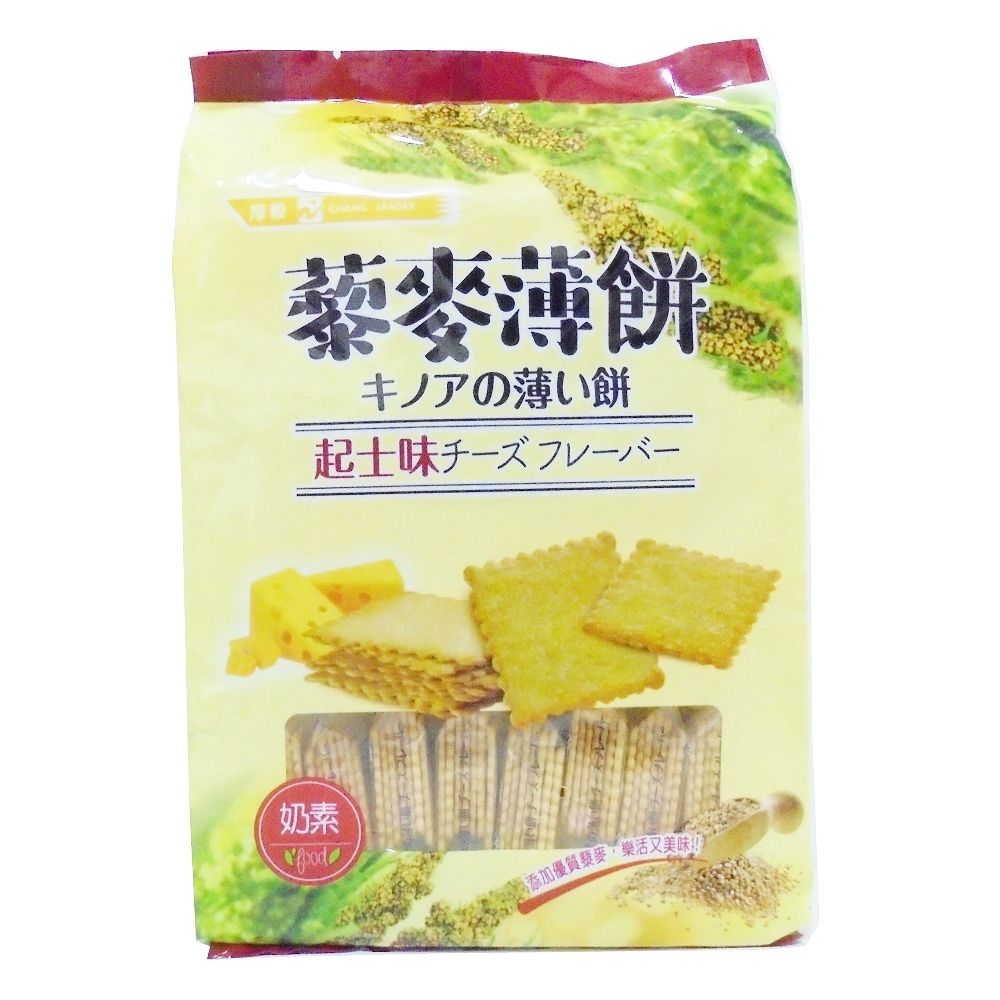 厚毅  起士味藜麥薄餅 302g(奶素)