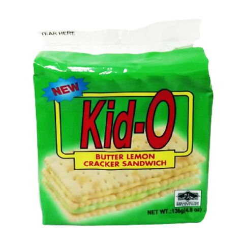 KID-O 三明治餅乾-檸檬口味 136g