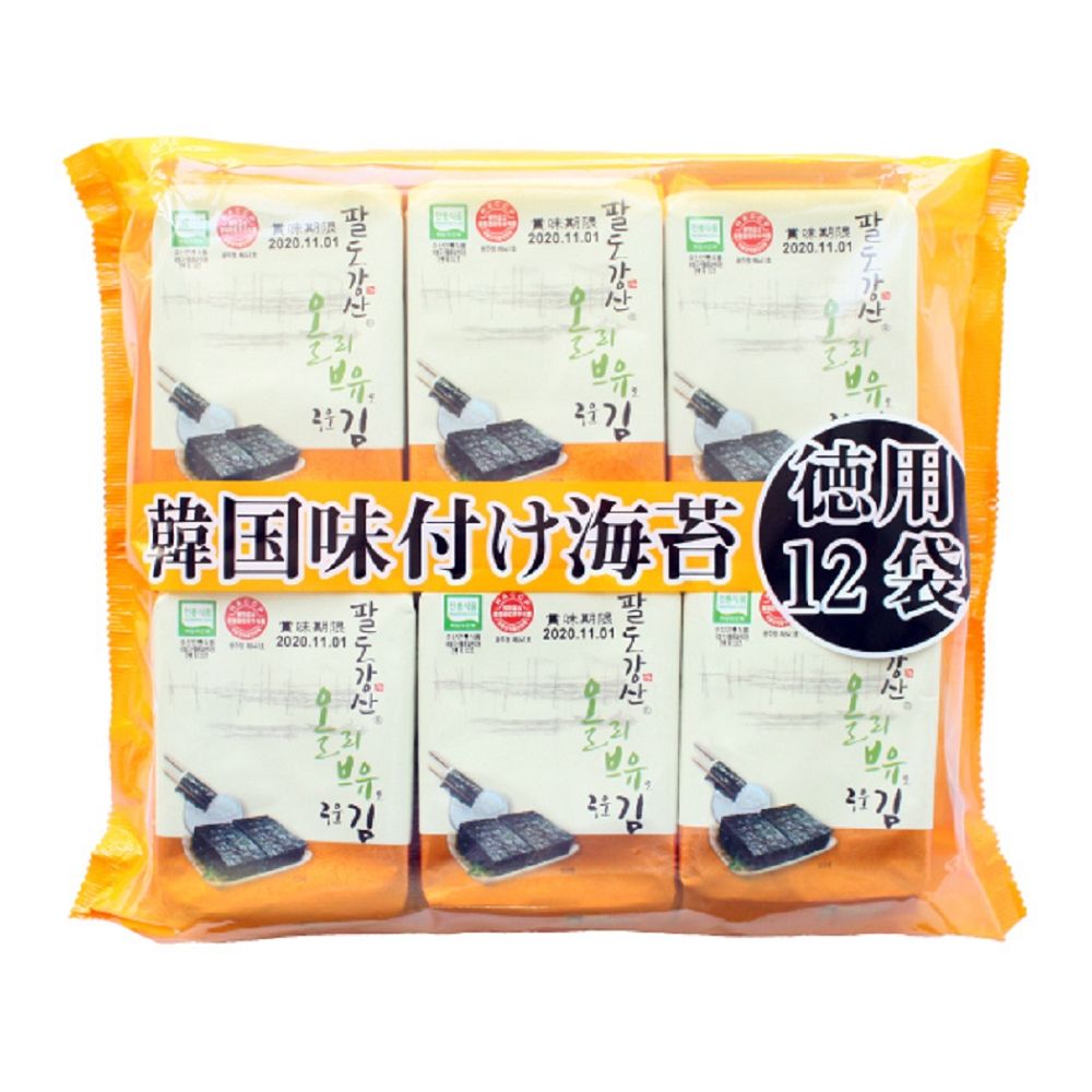 orionjako  韓國麻油風味海苔 42g