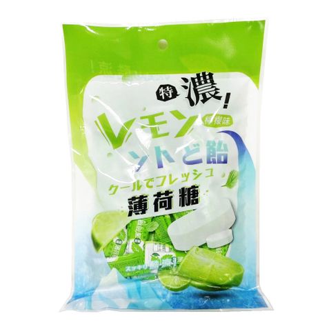 翔禹 嚼醒特濃檸檬味薄荷糖 100g(純素)