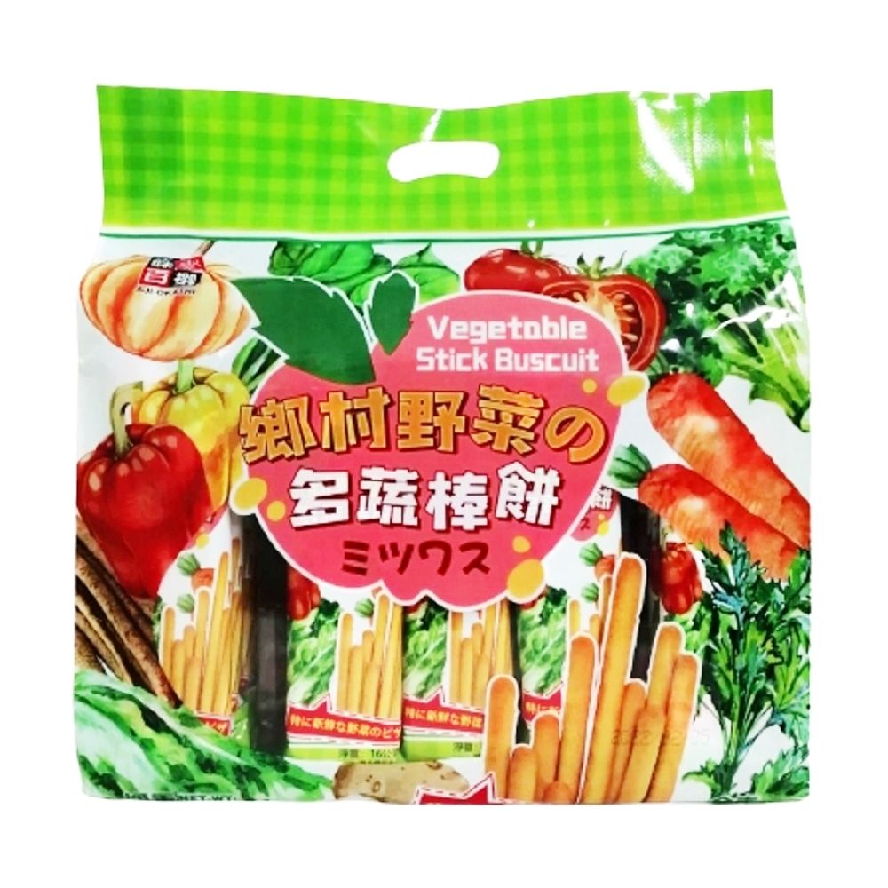 味覺百撰  鄉村野菜之多蔬棒餅 160g