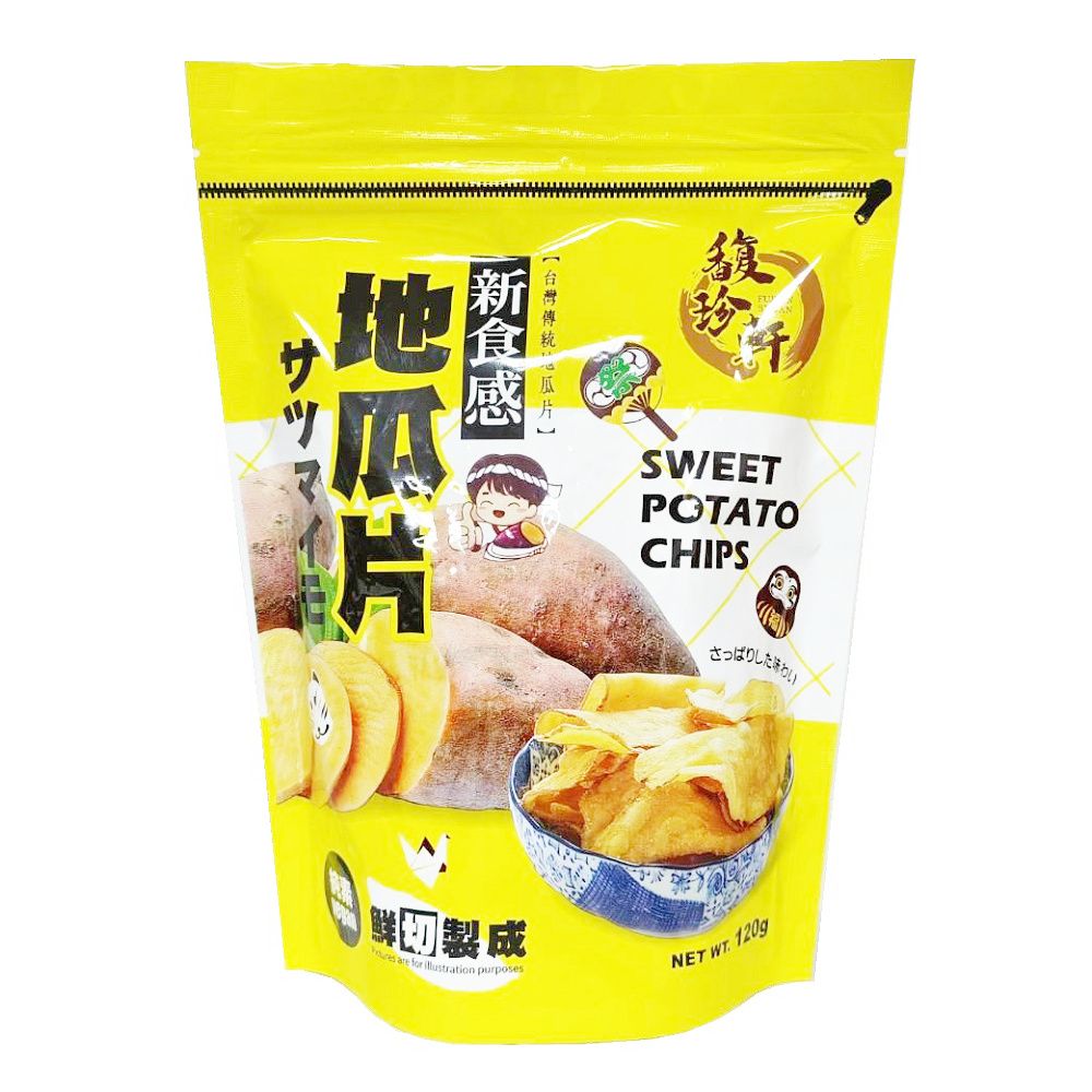 馥珍軒 新食感地瓜片 120g