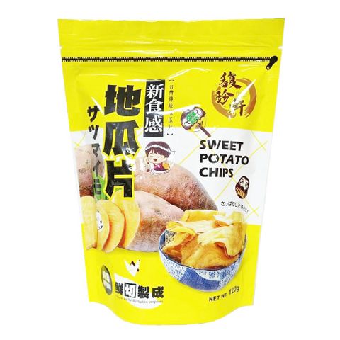 馥珍軒 新食感地瓜片 120g