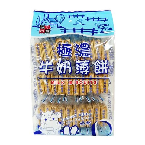 味覺百撰 極濃牛奶薄餅 300g