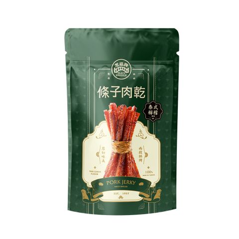 黑橋牌 泰式檸檬風味厚燒條子肉乾 (125g 袋裝)