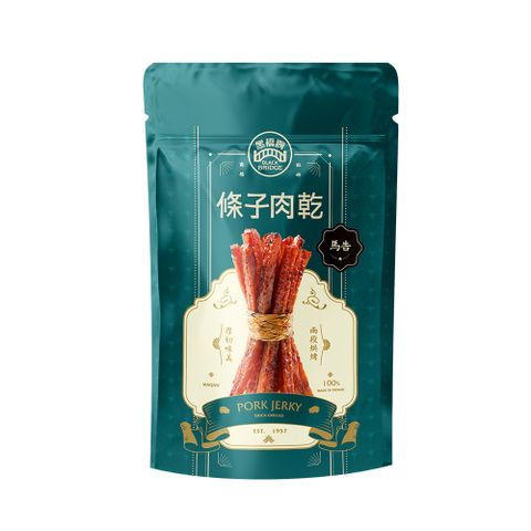黑橋牌 馬告厚燒條子肉乾 (125g 袋裝)