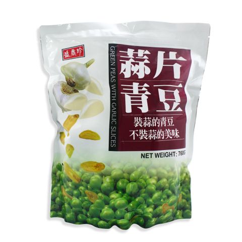 【盛香珍】蒜片青豆(760g/袋)