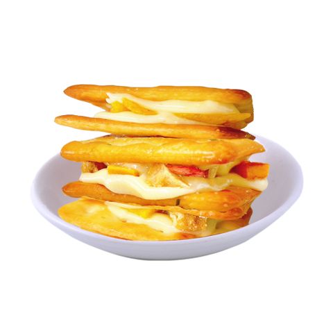 順便幸福-赤藻糖爆餡牛軋餅-陽光芭樂x2包+綜合果乾x2包(果乾 下午茶)