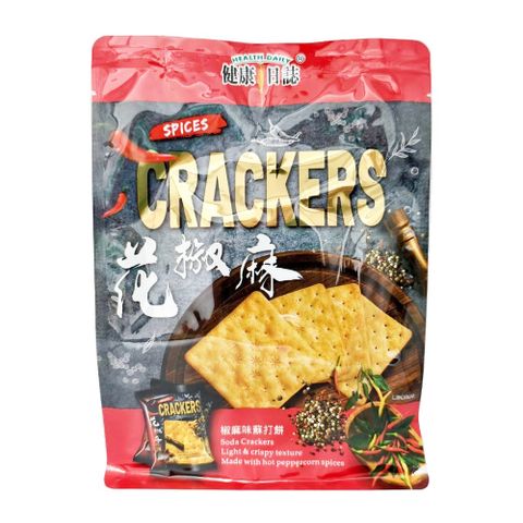 健康日誌 椒麻味蘇打餅 192g