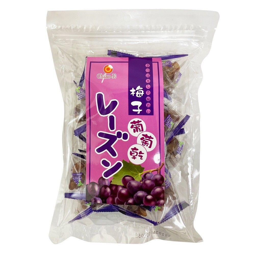 巧益 三角包梅子葡萄乾 220g