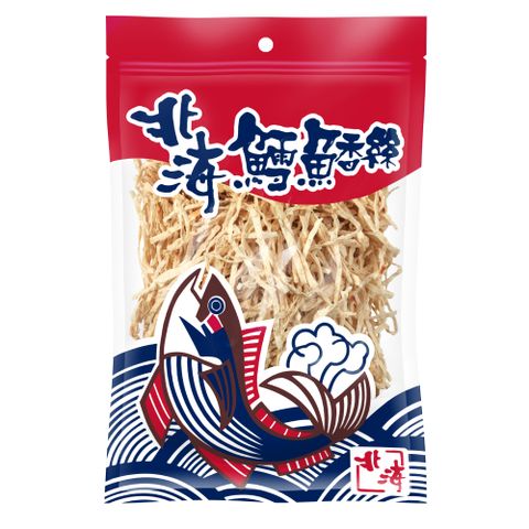 北海 鱈魚香絲(細條)212g x6包