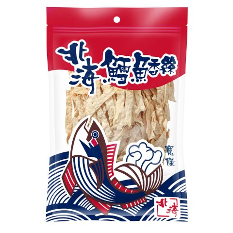 北海 鱈魚香絲 (寬條)212g x6包