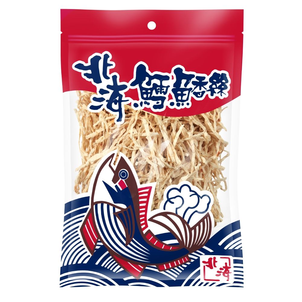 北海 鱈魚香絲 (細條)212g