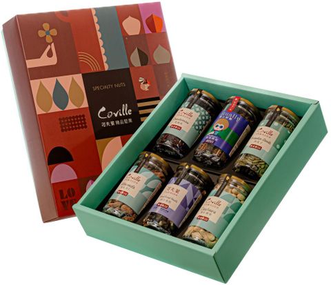 【植享生活】可夫萊堅果_粽享幸福禮盒丨6入堅果禮盒組－附提袋丨端午限定