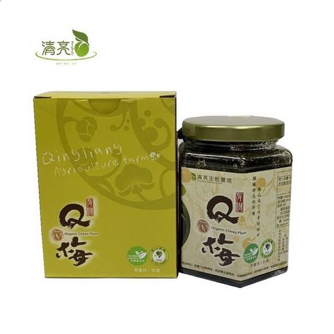 清亮生態農場 有 機Q梅300g/瓶