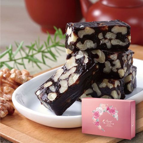 【棗糕家】低糖高纖南棗核桃糕450gX1盒