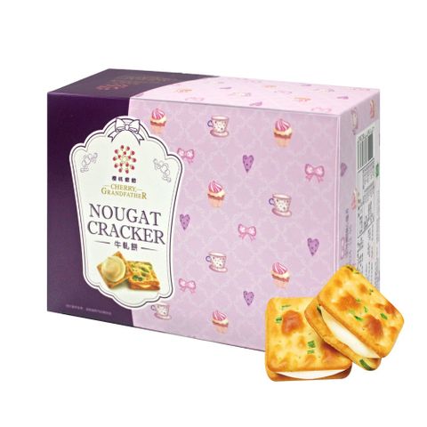 櫻桃爺爺 蔥花原味牛軋餅20入x2盒