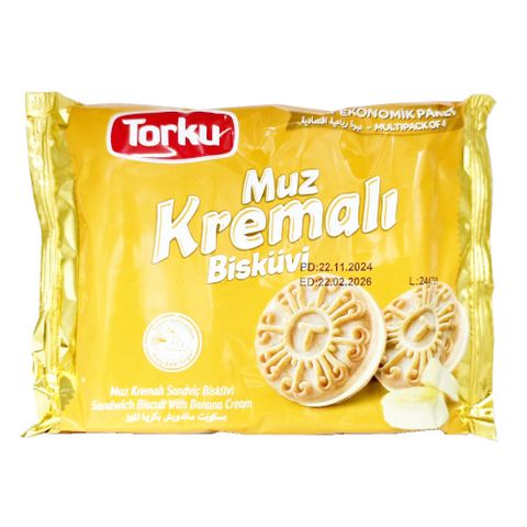 托喀 香蕉夾心餅乾 244g