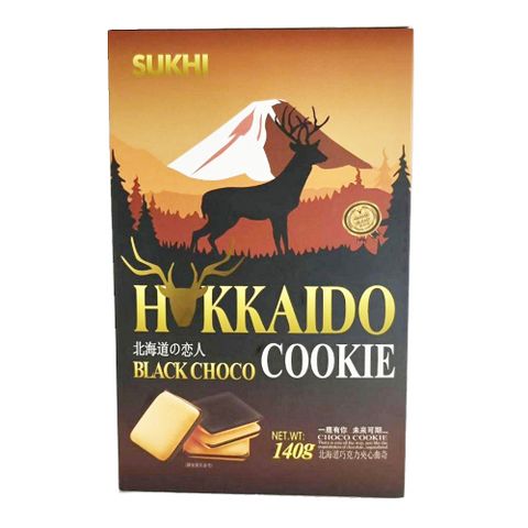 新世紀 北海道戀人夾心曲奇-黑巧克力味140g