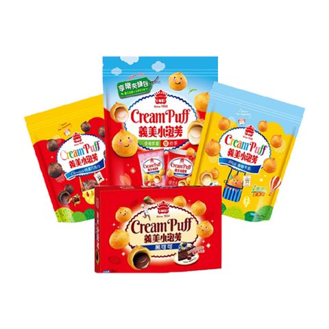 泡芙富翁組(口味任選，有機會一次五種口味通通滿足!)