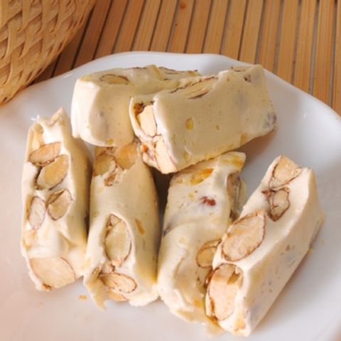 老師傅 手工杏仁牛軋糖 三種口味任選4包組(原味/咖啡/綠茶/獨立包裝)