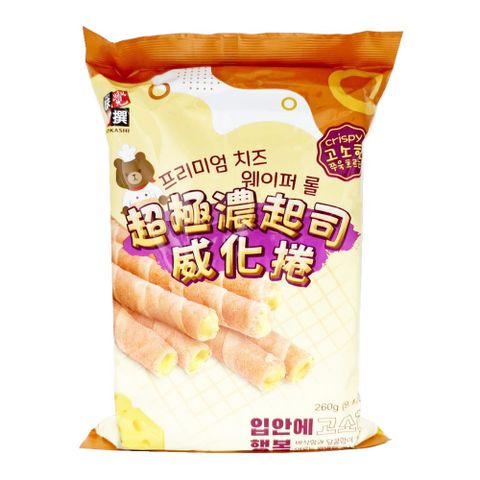 味覺百撰 超極濃起士威化捲 260g