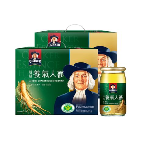 Quaker 桂格 養氣人蔘滋補液60ml (30瓶/盒)x2盒